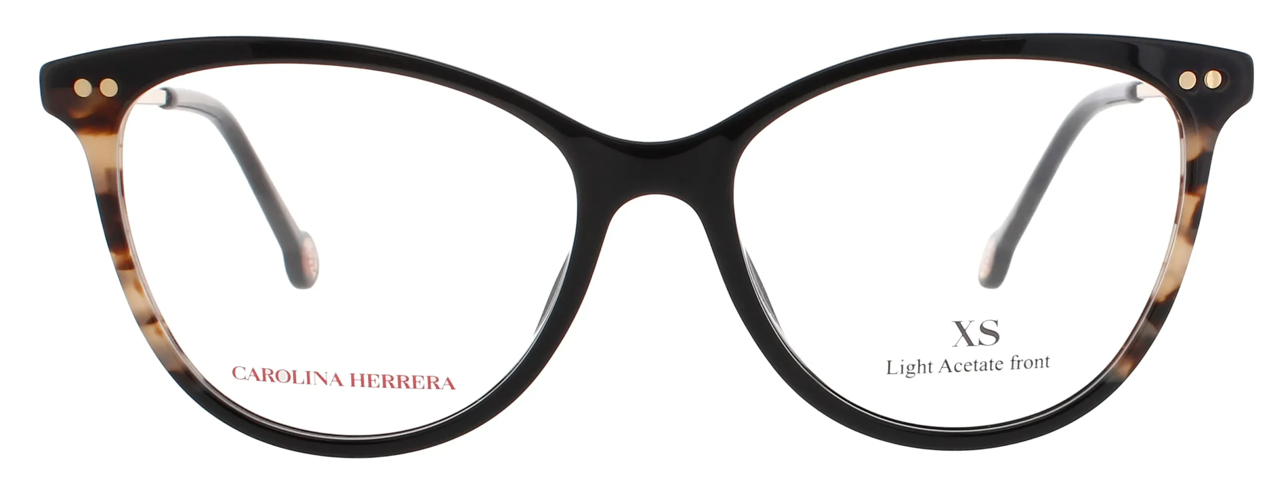 Carolina Herrera HER 0210 WR7 Eyeglasses Black 52mm Women 2