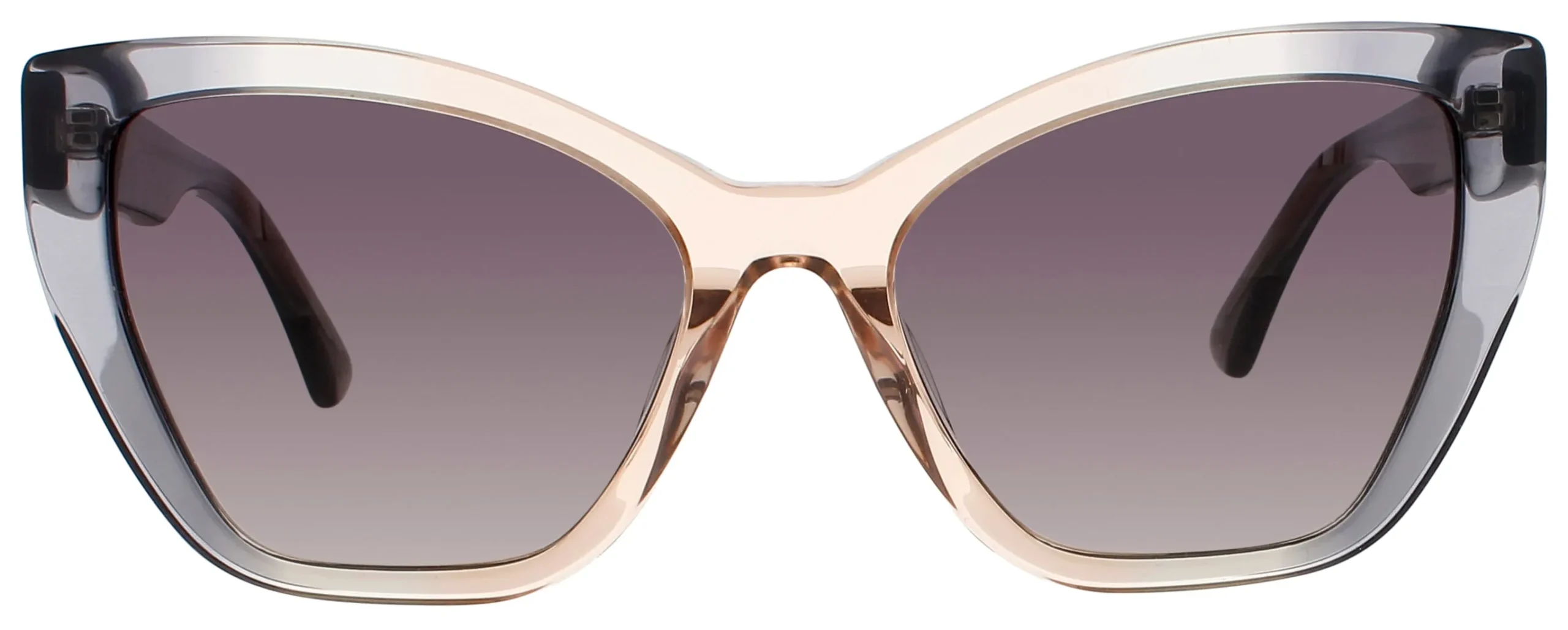 Moschino MOS155/S MQE Sunglasses Grey Ochre 55mm Women 2
