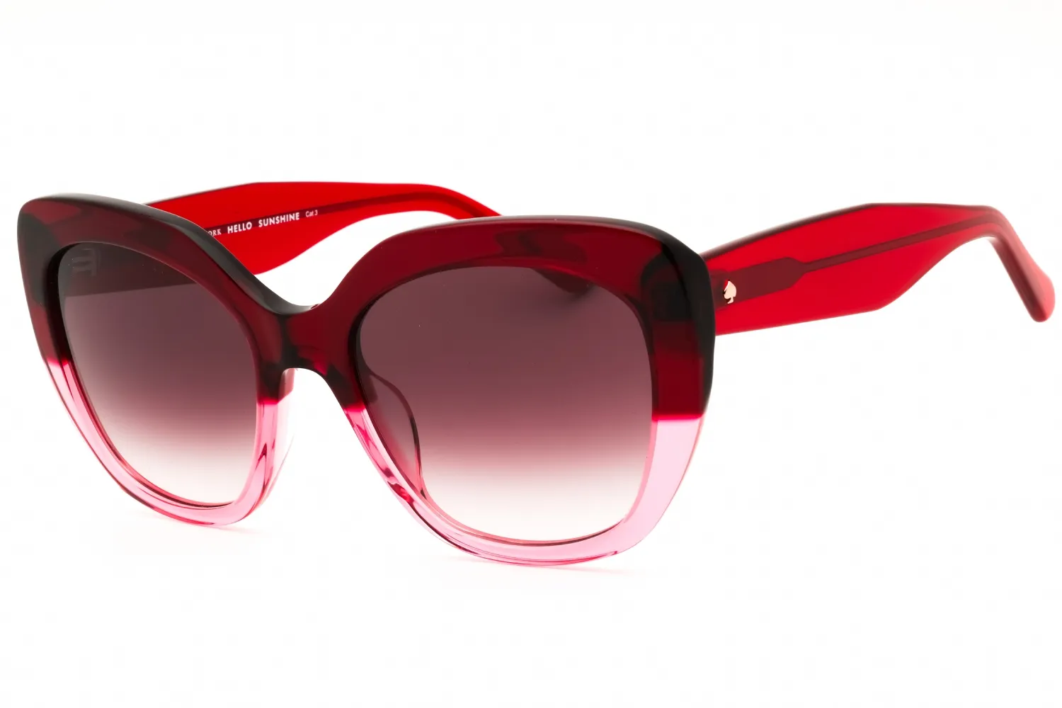 Kate Spade WINSLET/G/S 092Y 3X Sunglasses Red Pink 55mm Women
