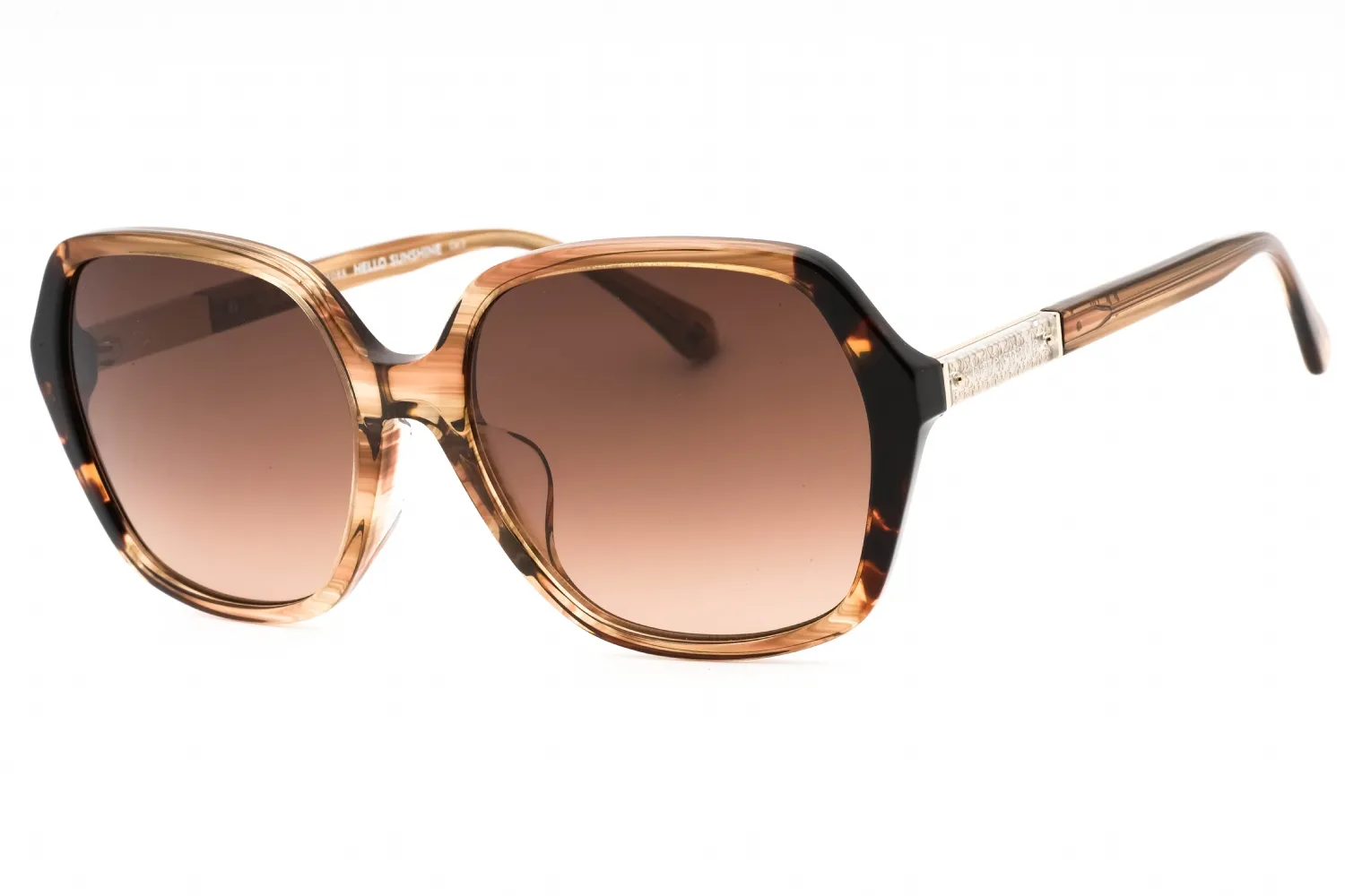 Kate Spade ELLERY/F/S 2OH HA Sunglasses Horn Beige 57mm Women