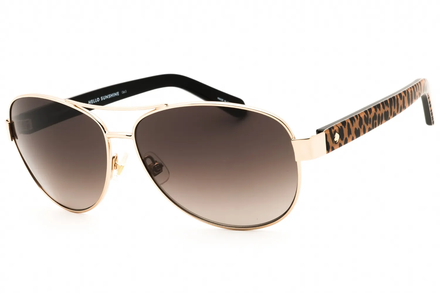 Kate Spade DALIA2/S 094R HA Sunglasses Gold Pattern Beige 58mm Women