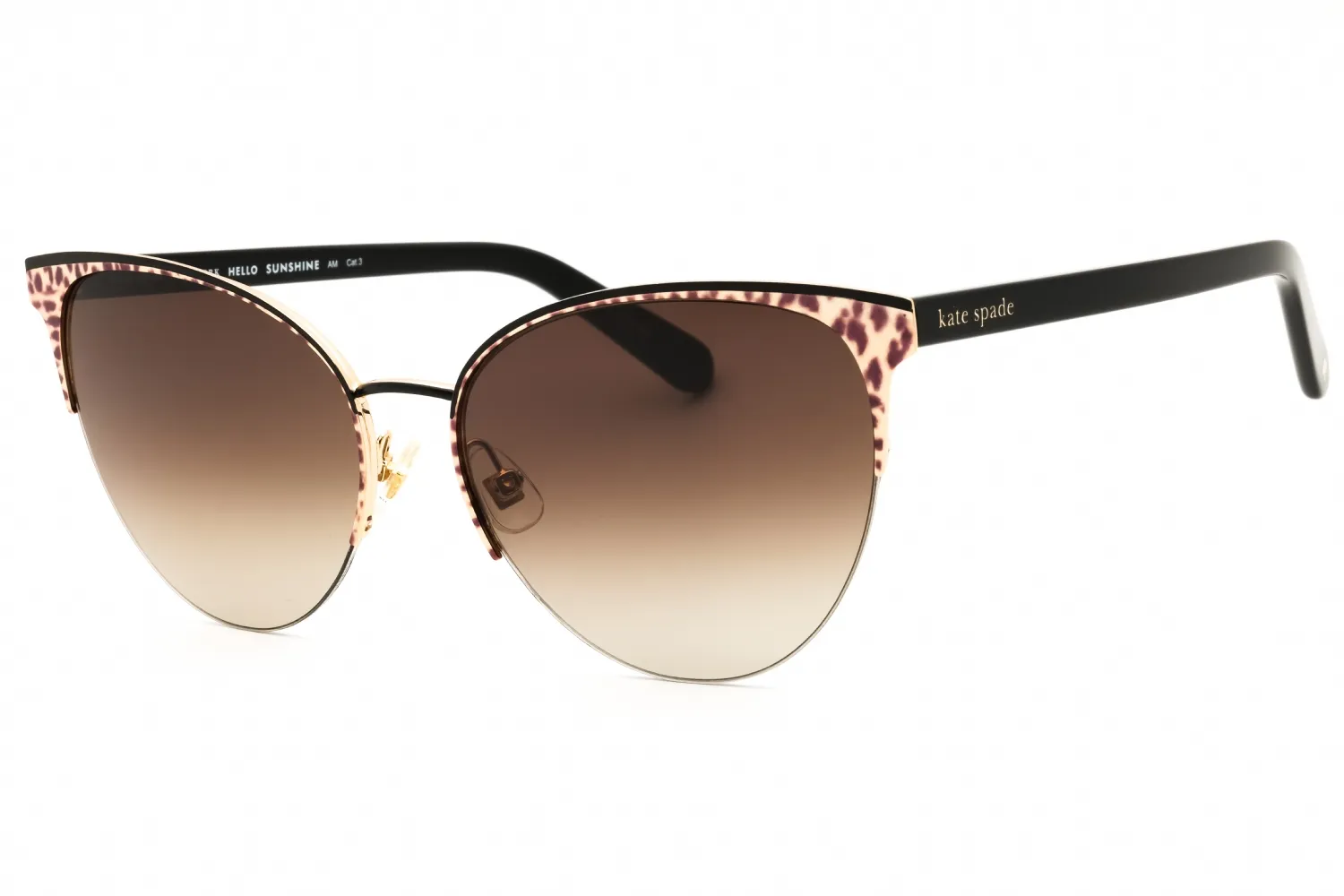 Kate Spade IZARA/G/S 07RM HA Sunglasses Pattern Black 57mm Women