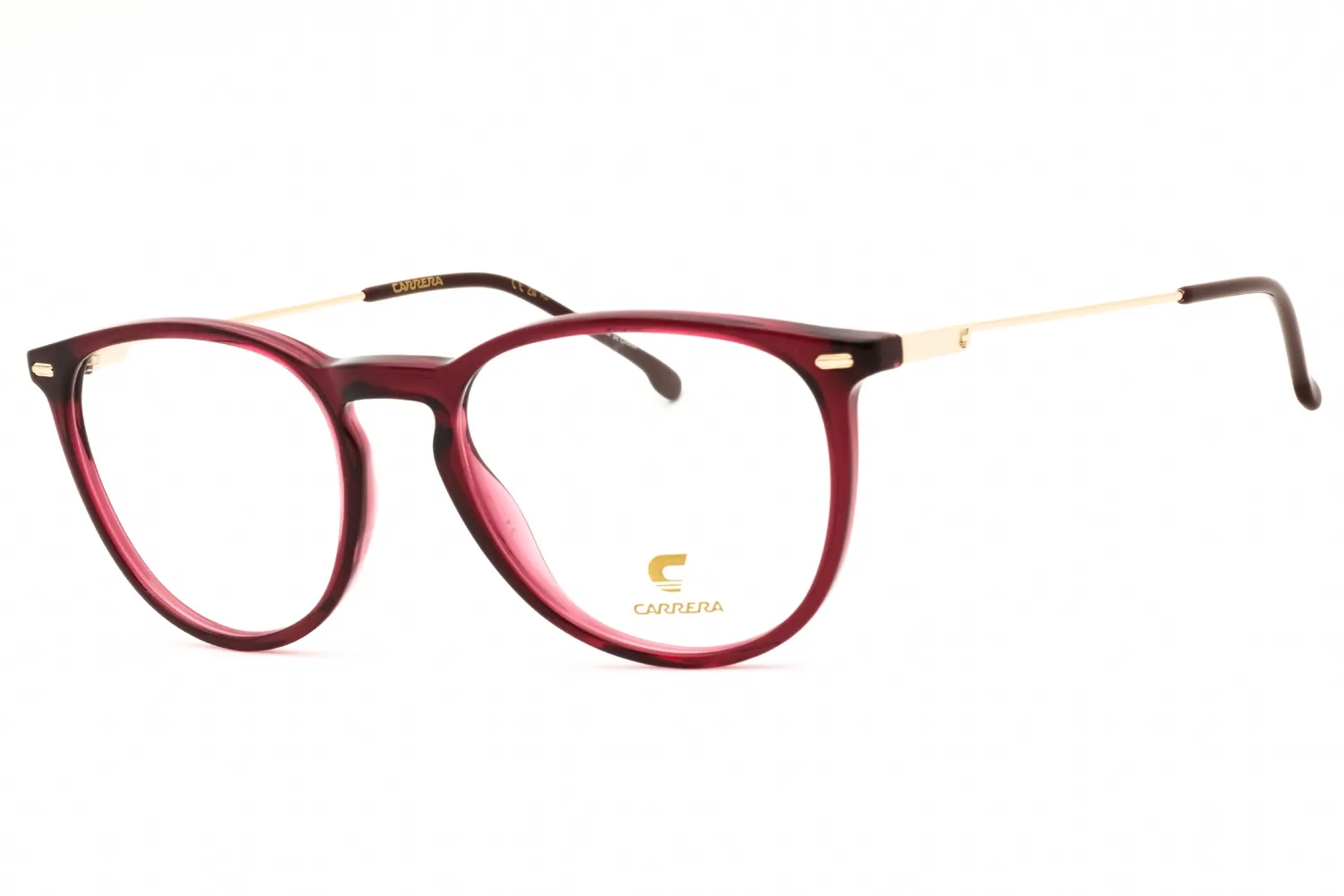 Carrera CARRERA 2050T 0LHF 00 Eyeglasses Burgundy 50mm Women