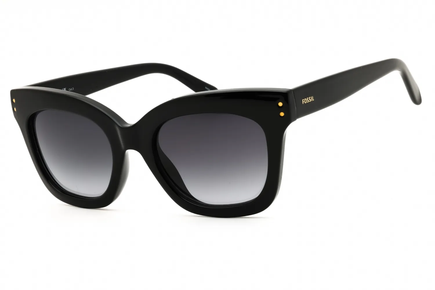Fossil FOS 3153/G/S 807 Sunglasses Black 52mm Women