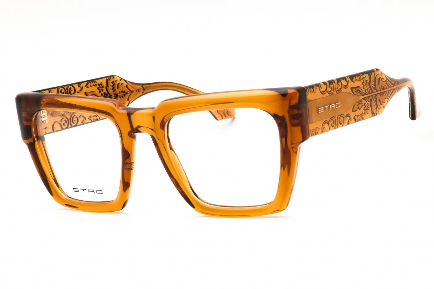 Etro ETRO 0019 0ETV 00 Eyeglasses Amber Gold 50mm Women