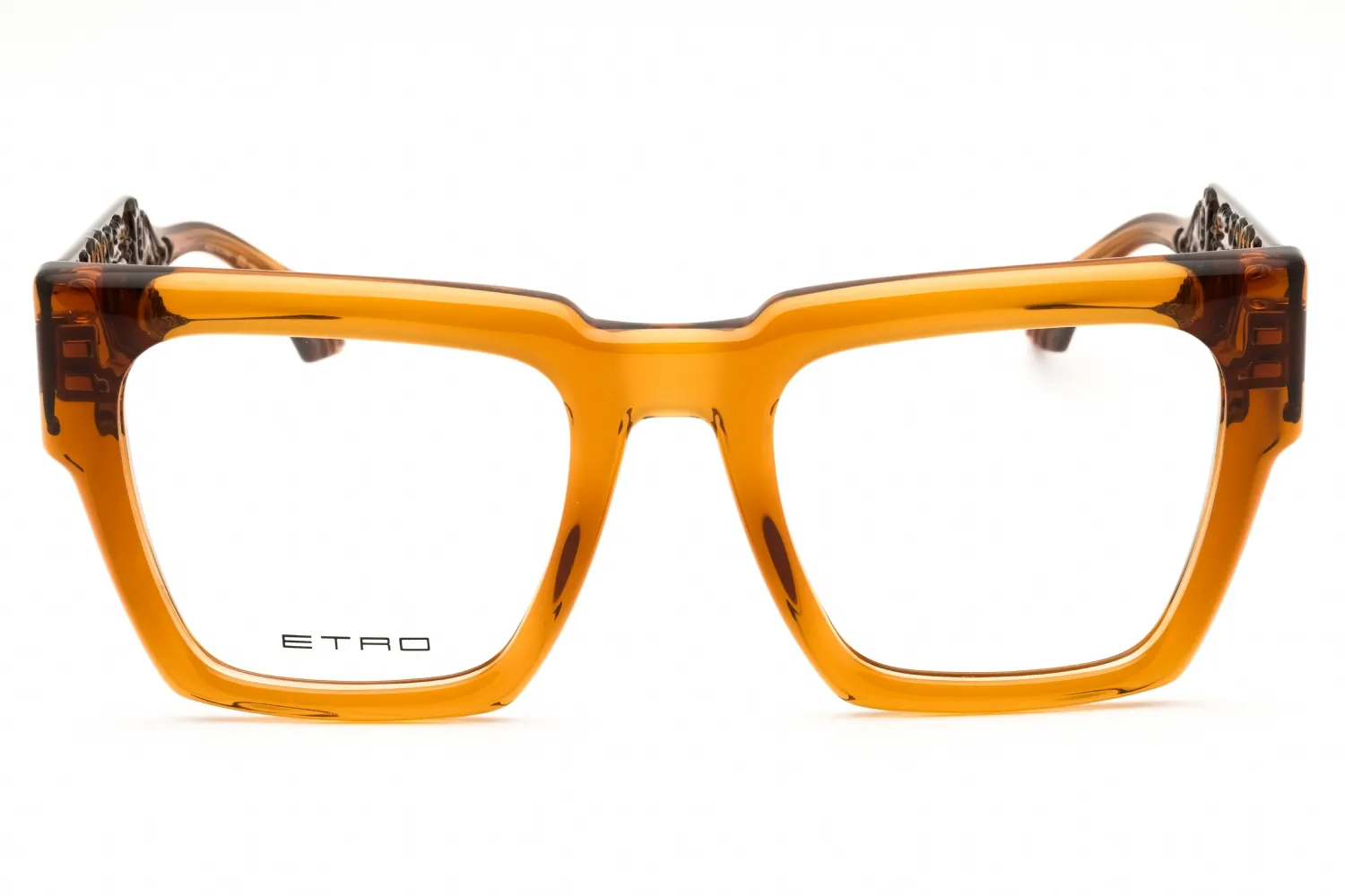 Etro ETRO 0019 0ETV 00 Eyeglasses Amber Gold 50mm Women 2