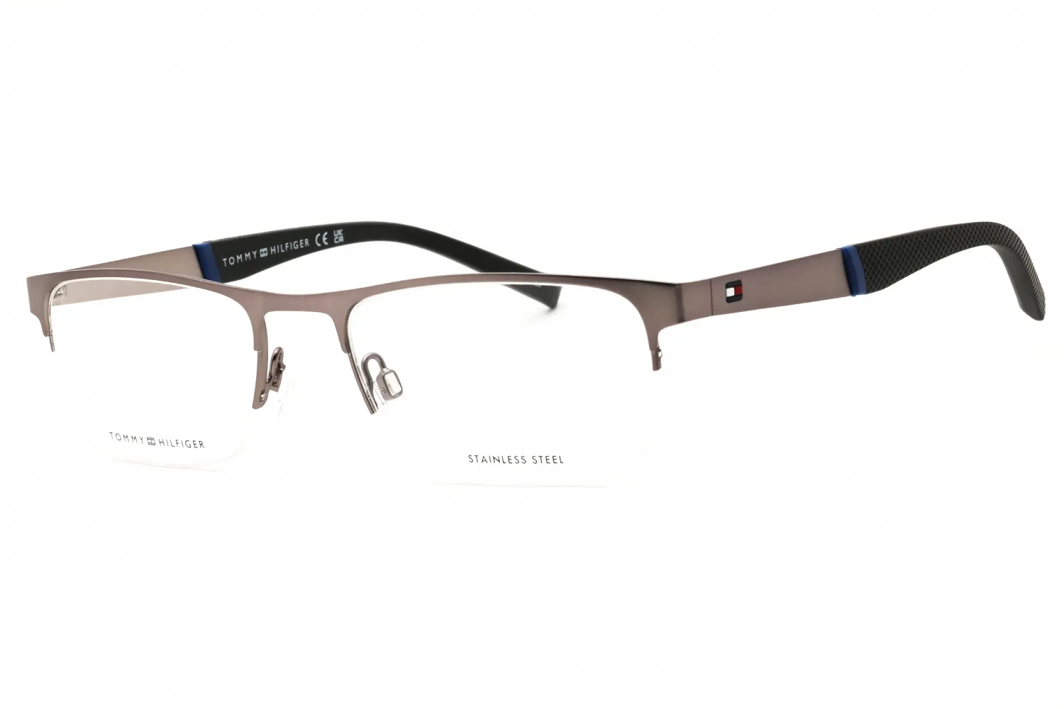Tommy Hilfiger TH 2083 R80 Sunglasses Matte Dark Ruthenium 54mm Men
