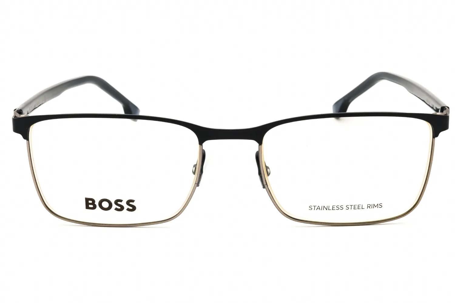 HUGO BOSS BOSS 1637 0KU0 00 Eyeglasses Mtblu Ruth 56mm Men 2