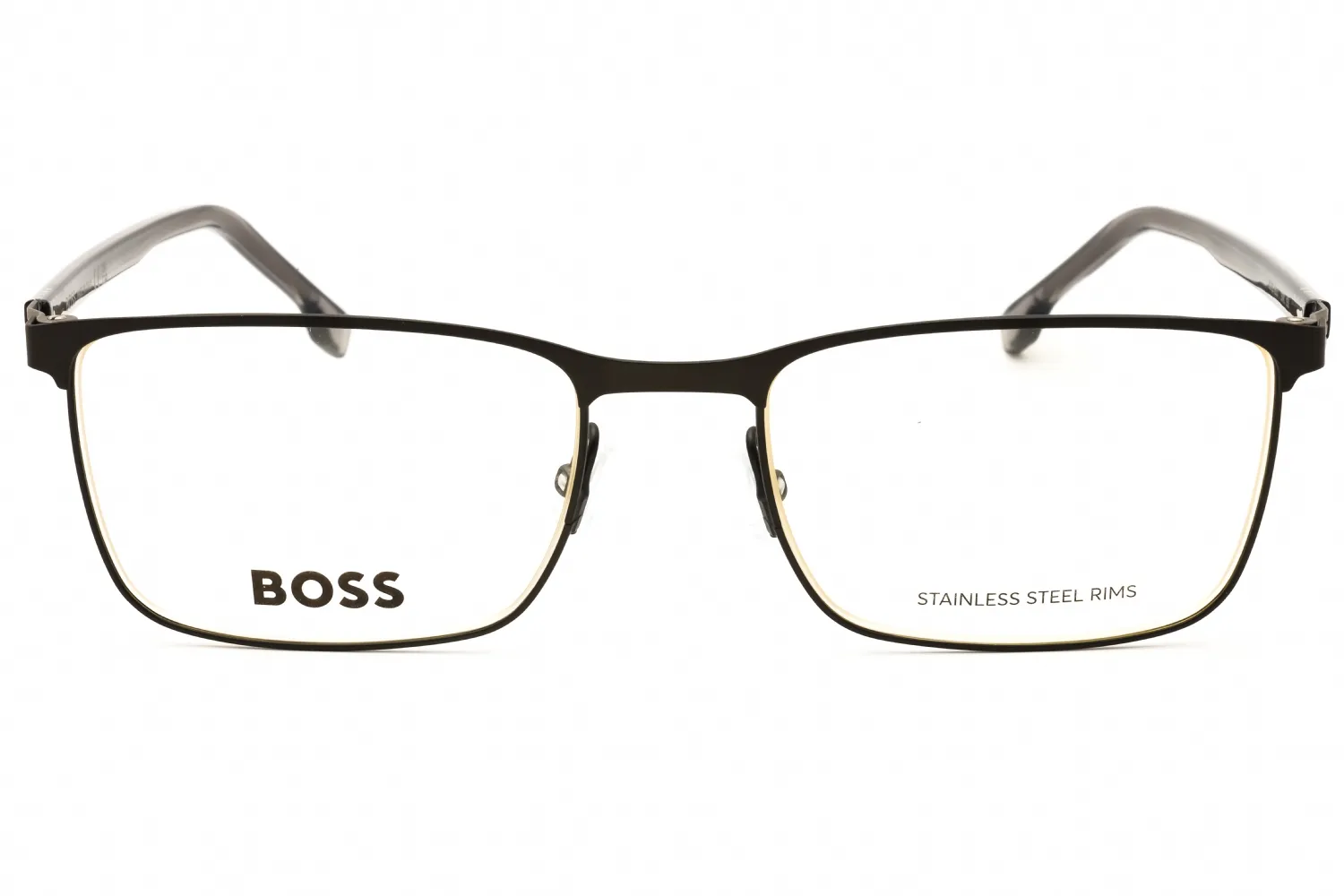 HUGO BOSS BOSS 1637 0SVK 00 Eyeglasses Mt Rut Black 56mm Men 2