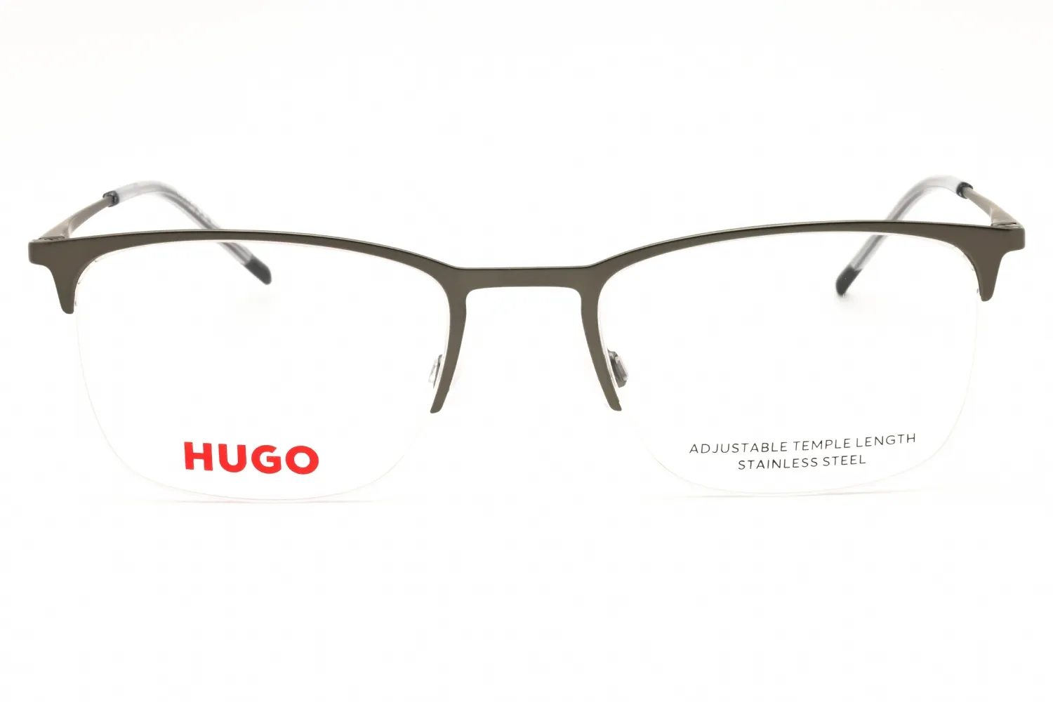 Hugo HG 1291 0R80 00 Eyeglasses Matte Dark Ruthenium 53mm Men 2