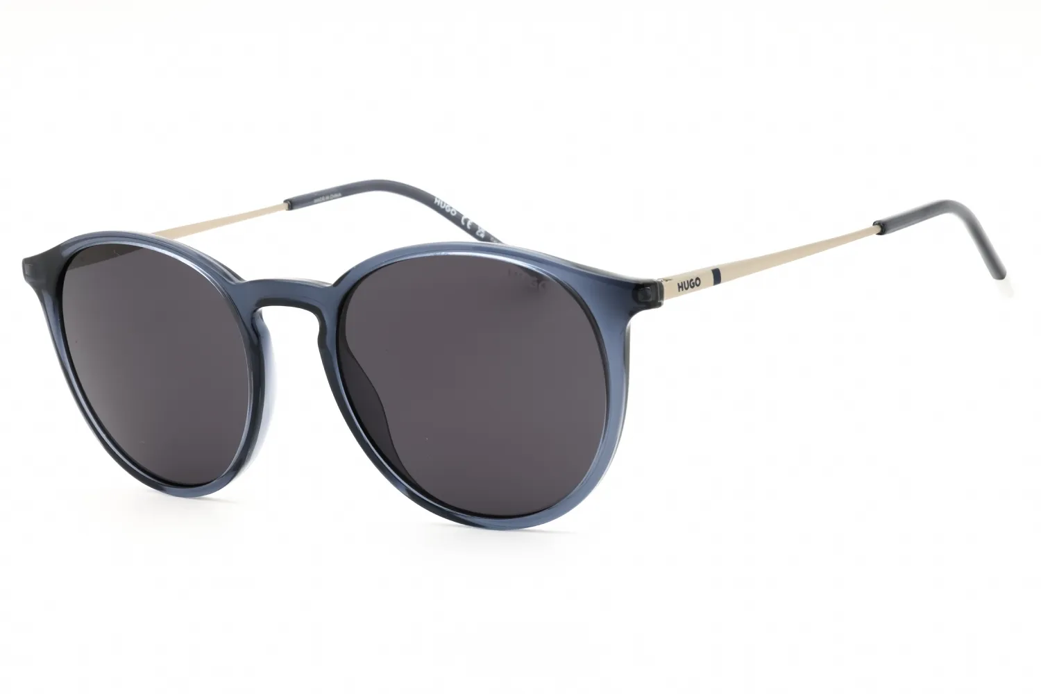 Hugo HG 1286/S 0B88 IR Sunglasses Blue Silver 51mm Men
