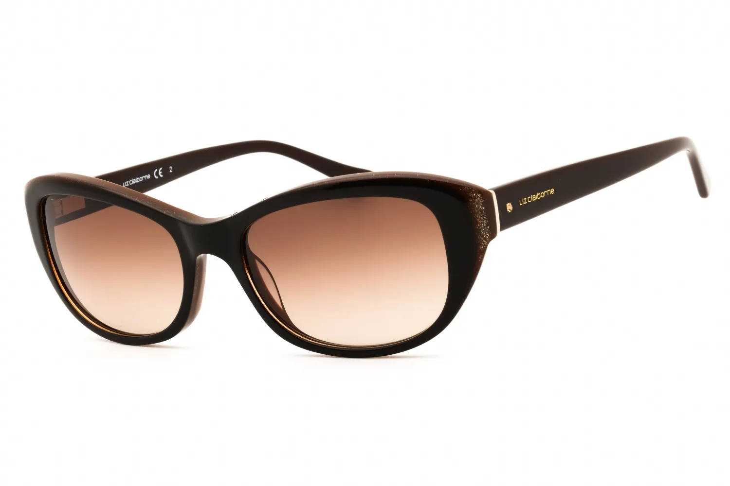 Liz Claiborne L 561/S 0DS3 CC Sunglasses Mocca Lurex 51mm Women