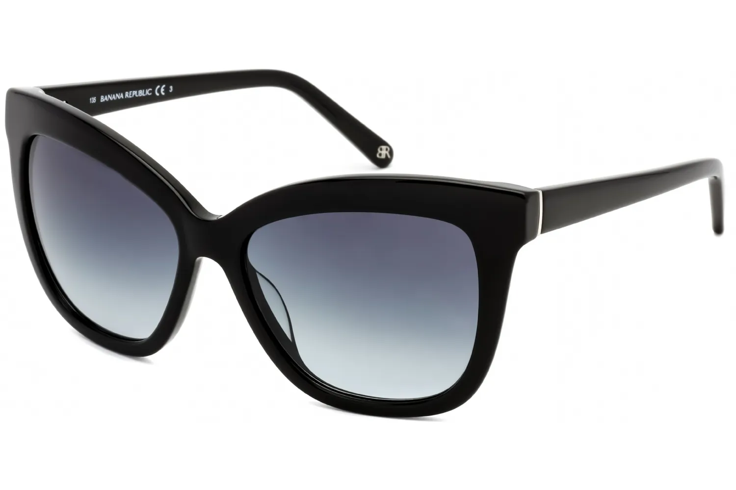 Banana Republic Daria/S 0807 F8 Sunglasses Black 56mm Women
