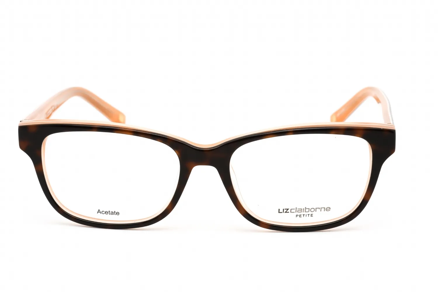 Liz Claiborne L 437 0DM9 00 Eyeglasses Tortoise Peach 50mm Women 2