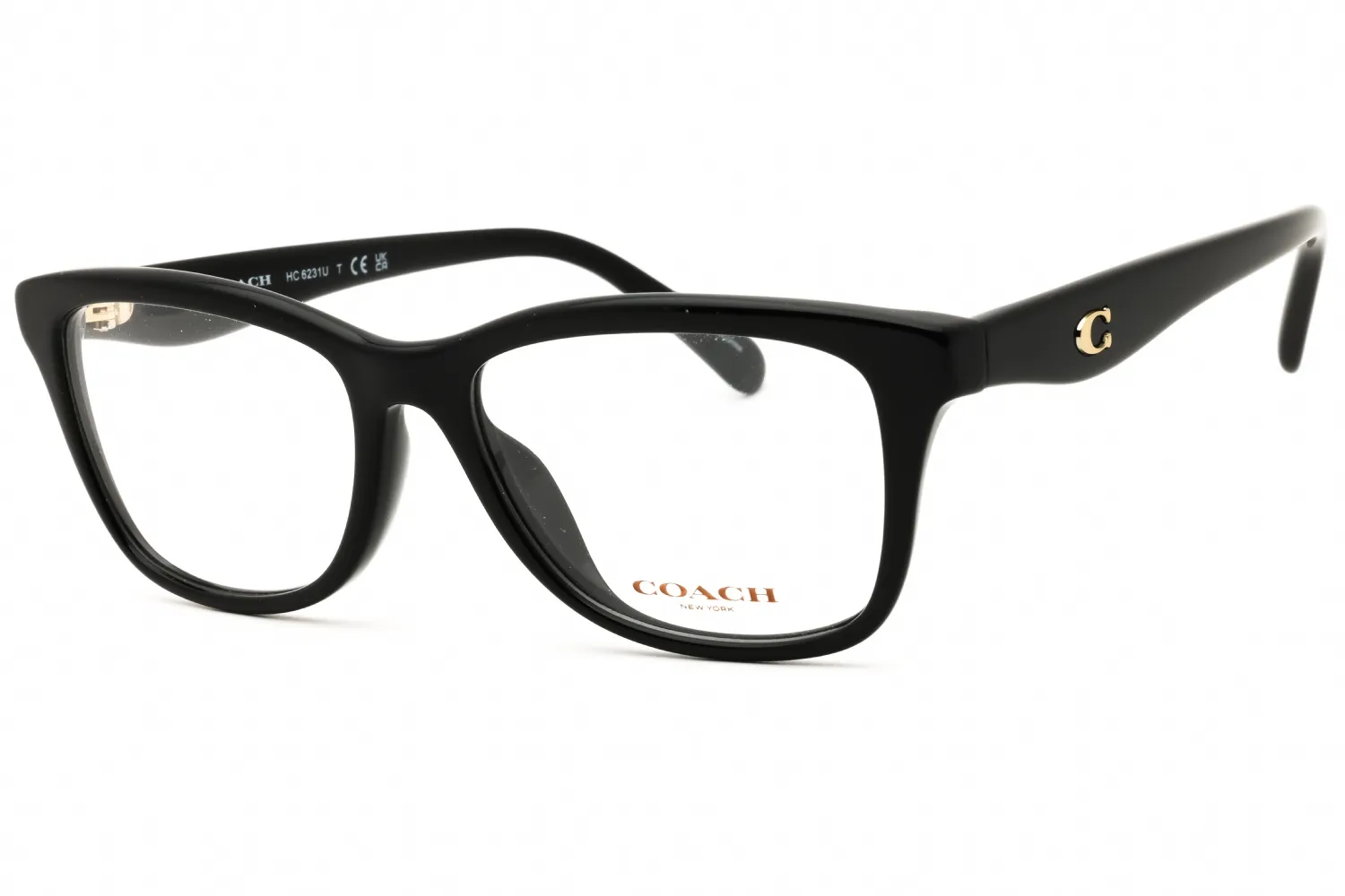 Coach 0HC6231U 5002 Eyeglasses Black 52mm Women