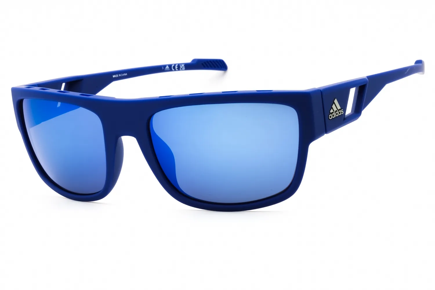 Adidas SP0082 91Q Sunglasses Matte Blue 60mm Men