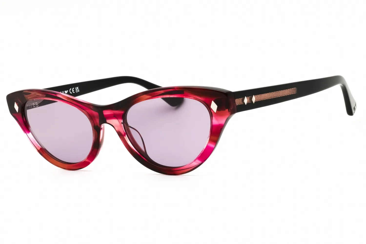 Web WE0330 71A Sunglasses Bordeaux 52mm Women