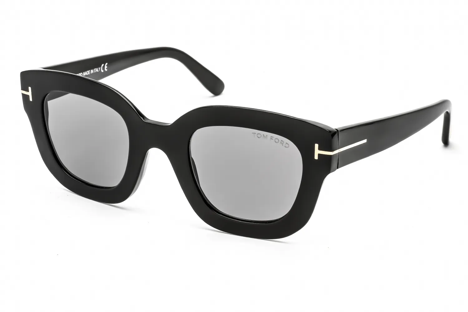 Tom Ford FT0659 01A Sunglasses Shiny Black 48mm Women