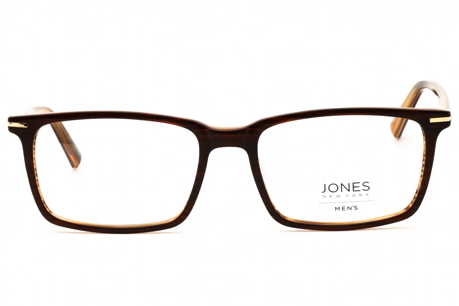 Jones New York J532 0BRO Eyeglasses Brown 57mm Men 2