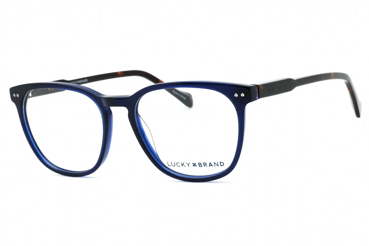 Lucky Brand D417 0NAV Eyeglasses Navy 52mm Men