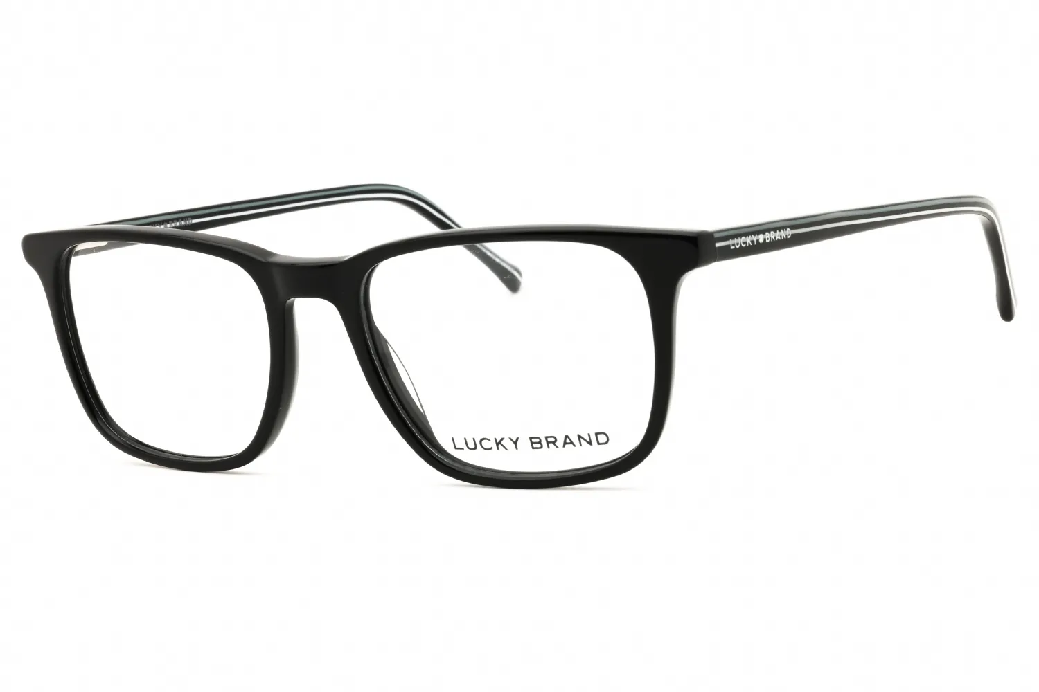 Lucky Brand D418 0BLA Eyeglasses Black 52mm Men
