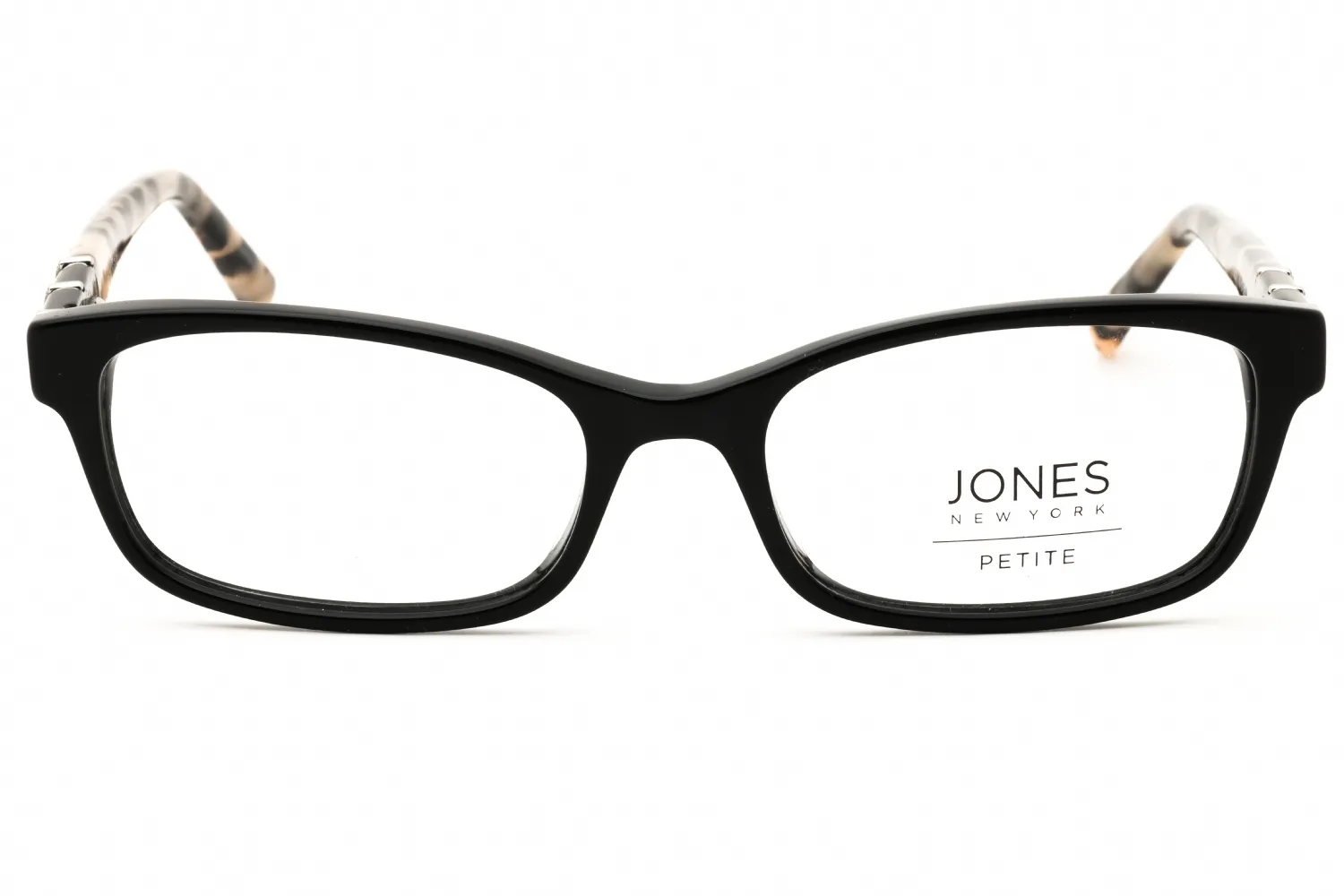 Jones New York J243 0BLA Eyeglasses Shiny Black 49mm Women 2