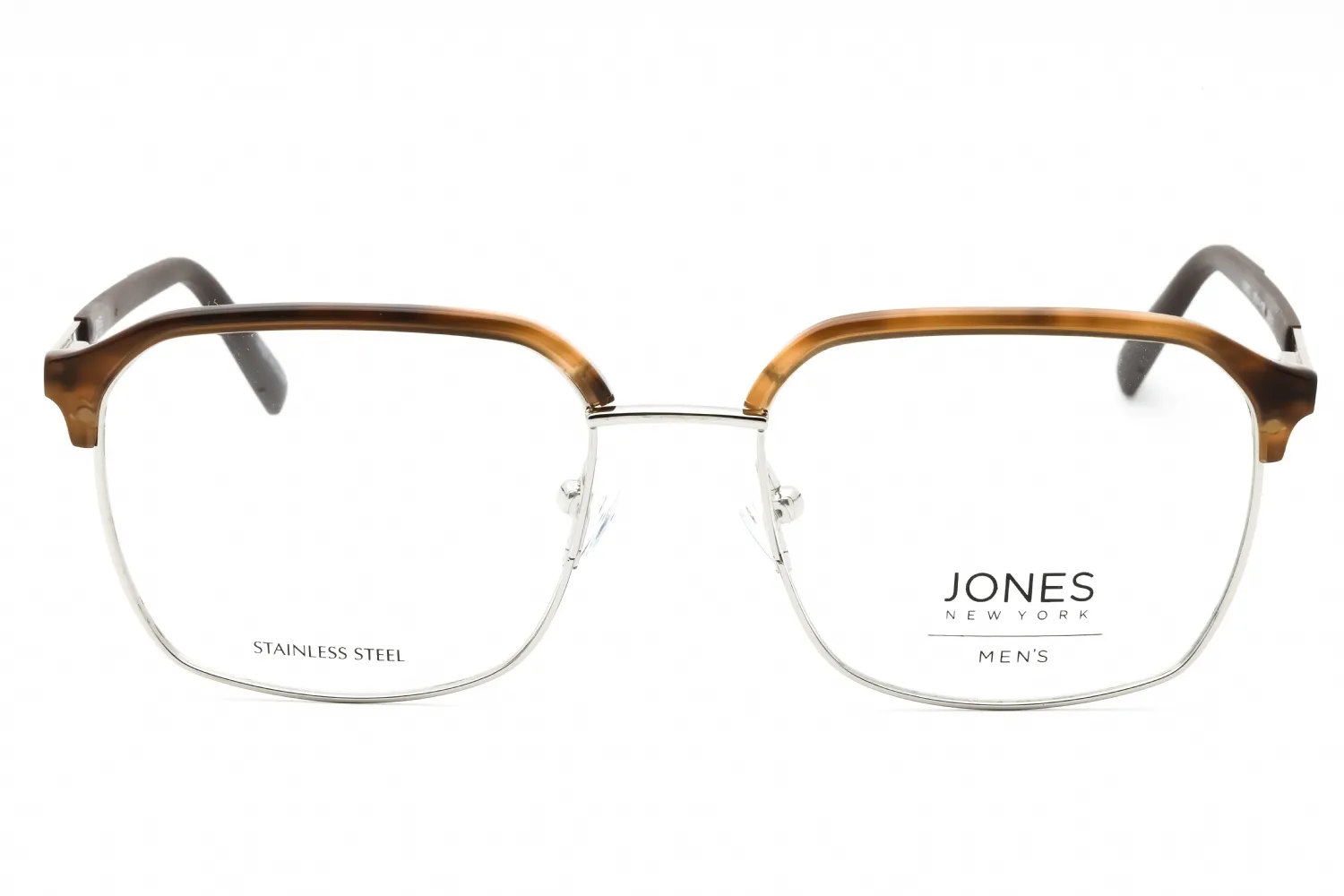 Jones New York VJOM370 0BRH Eyeglasses Brown Horn 53mm Men 2