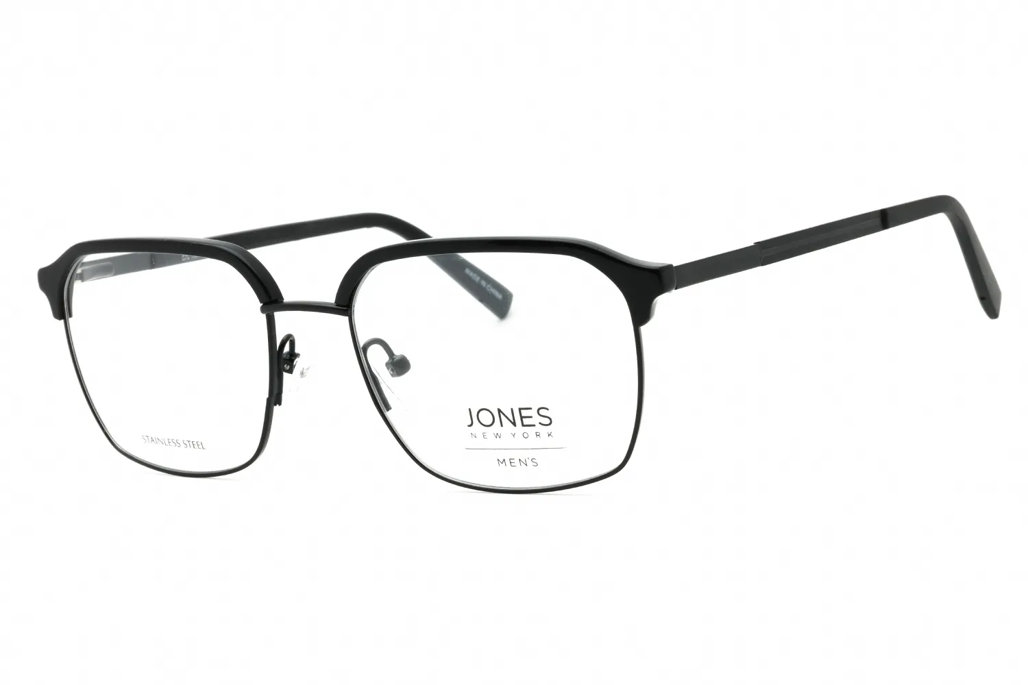 Jones New York VJOM370 0BLA Eyeglasses Black 53mm Men