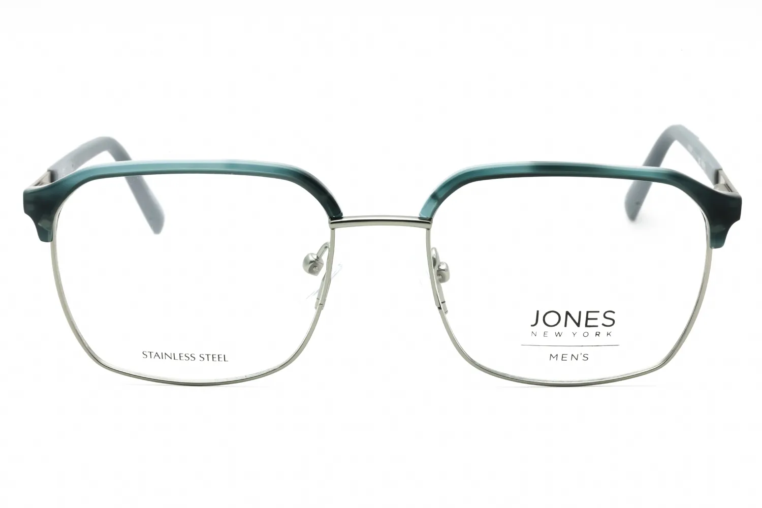 Jones New York VJOM370 0BLH Eyeglasses Blue Horn 53mm Men 2