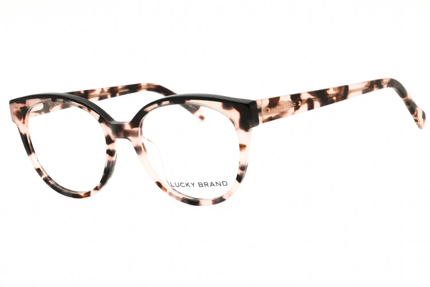 Lucky Brand VLBD243 0PIN Eyeglasses Pink Havana 50mm Women