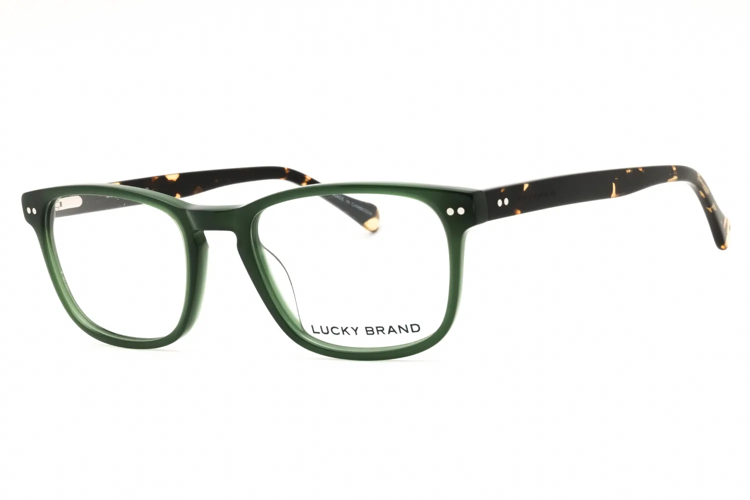 Lucky Brand VLBD427 0GRN Eyeglasses Green 52mm Men