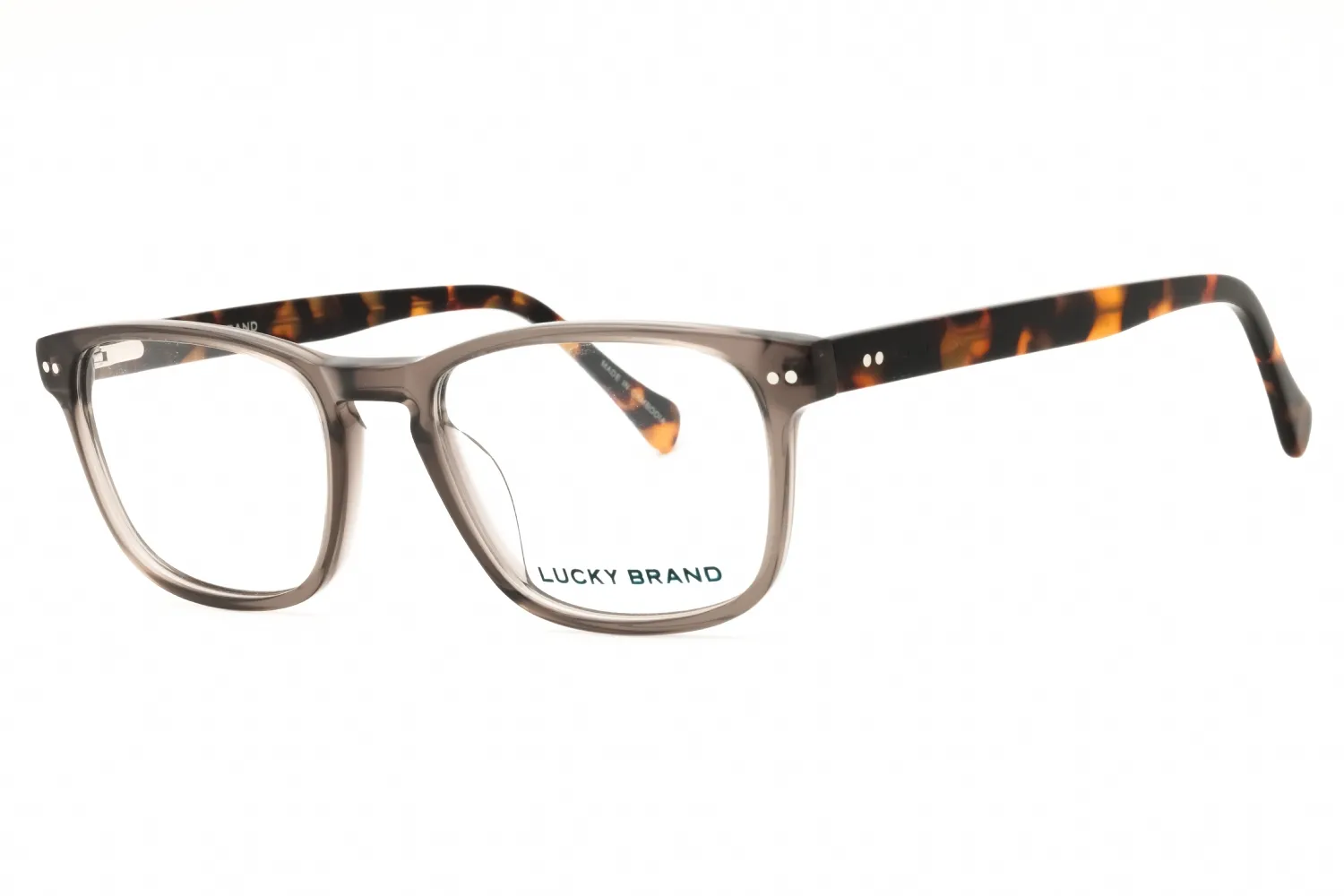 Lucky Brand VLBD427 0GRE Eyeglasses Grey 52mm Men