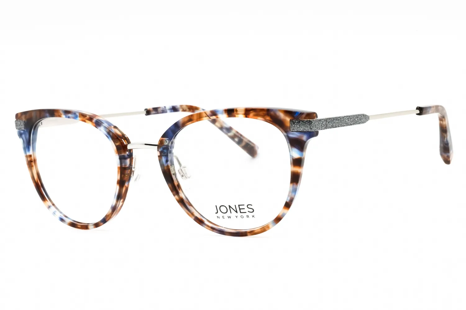 Jones New York VJON789 0BLH Eyeglasses Blue Havana 50mm Women