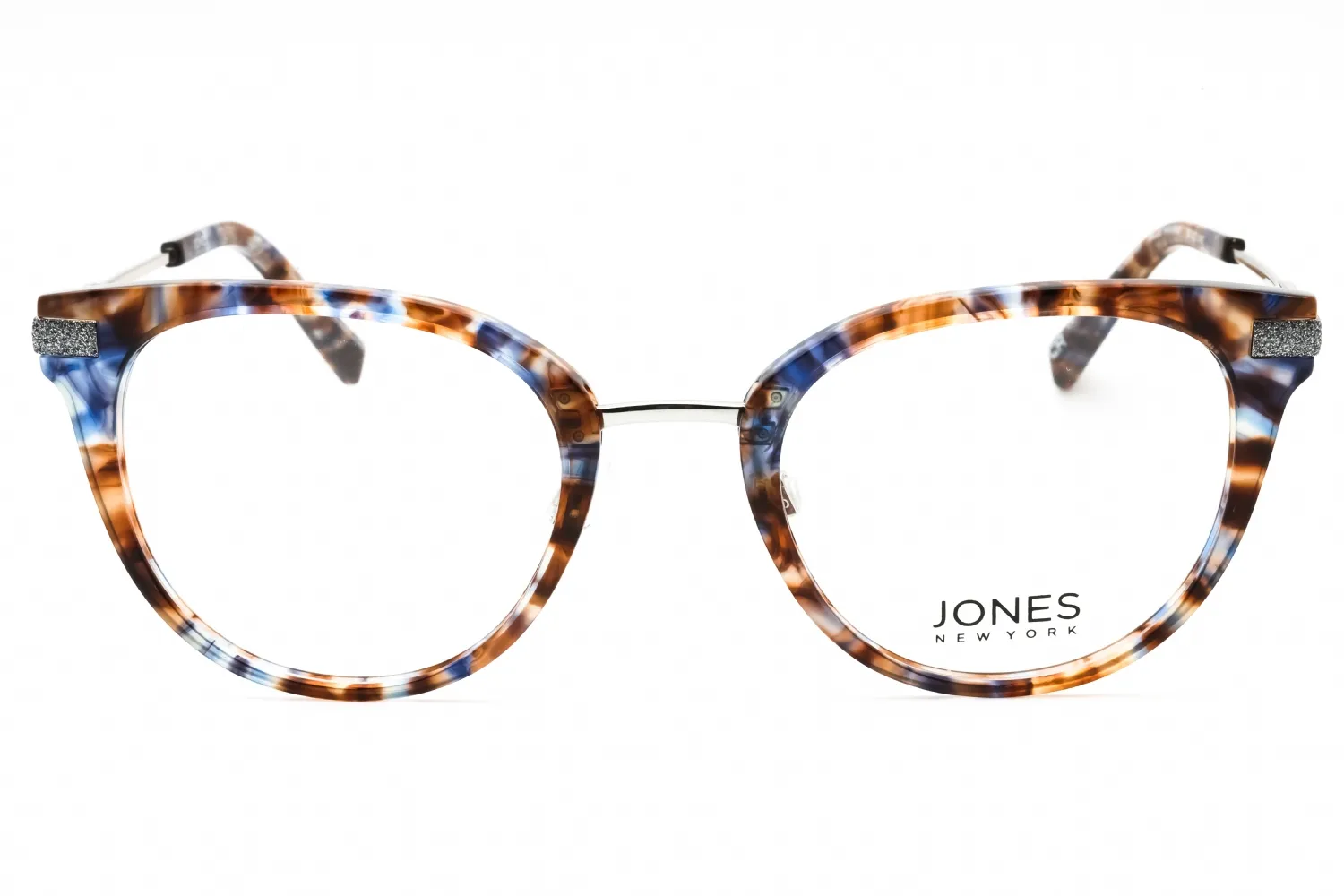 Jones New York VJON789 0BLH Eyeglasses Blue Havana 50mm Women 2