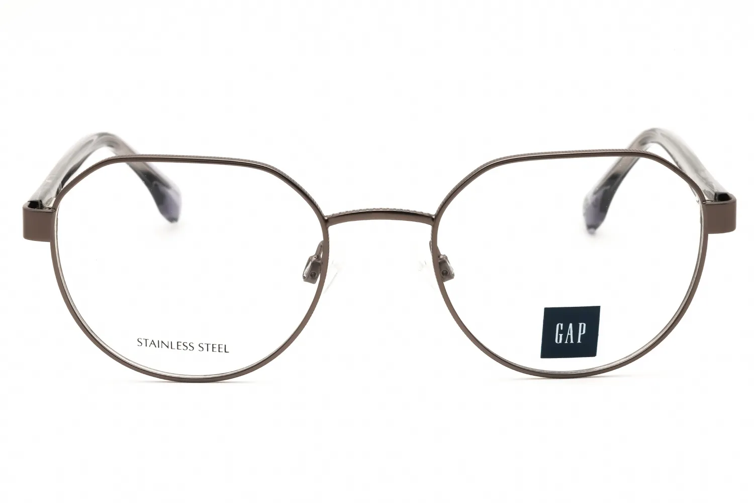GAP VGP030 0GUN Eyeglasses Shiny Gun 49mm Men 2