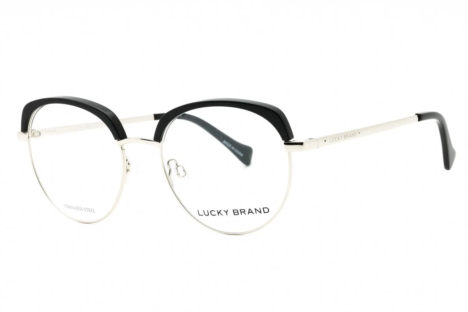 Lucky Brand VLBD129 0SIL Eyeglasses Silver 50mm Women