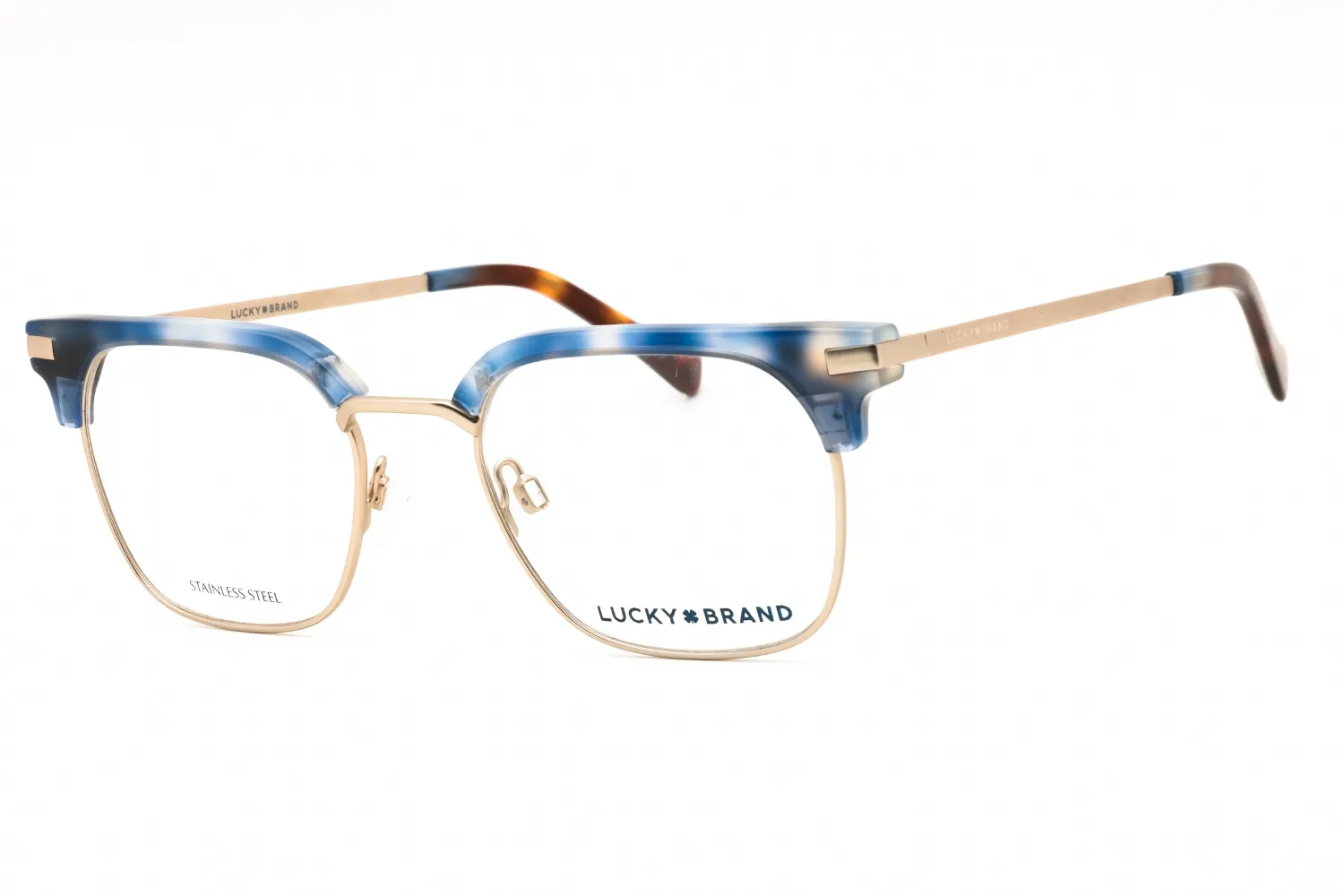Lucky Brand VLBD322 583C Eyeglasses Blue Gold 51mm Unisex