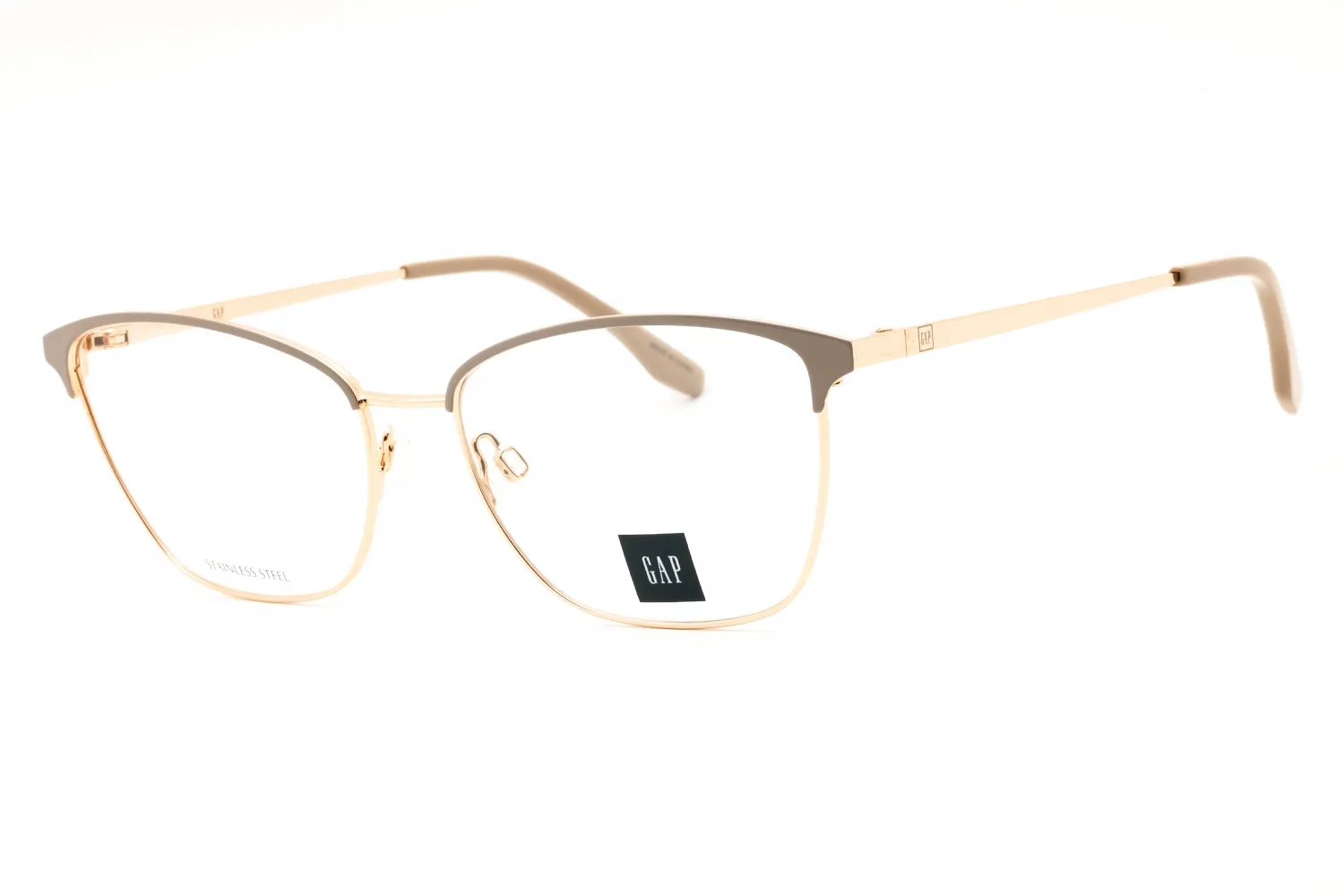 GAP VGP820 08C8 Eyeglasses Beige Gold 55mm Women