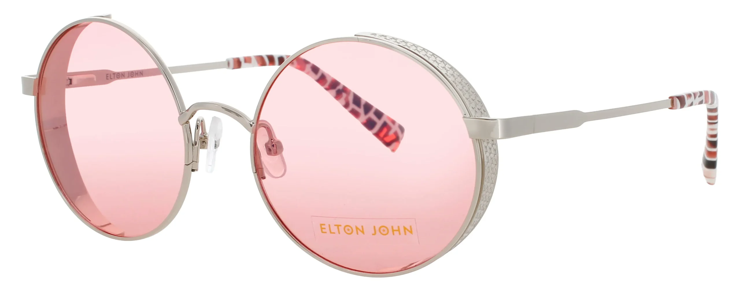 Elton John HIPPIE FKGIF Sunglasses Pale Gold 54mm Women