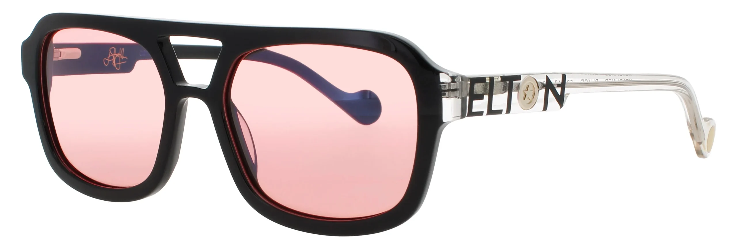 Elton John HEADLINER BLKCR Sunglasses Black 53mm Women