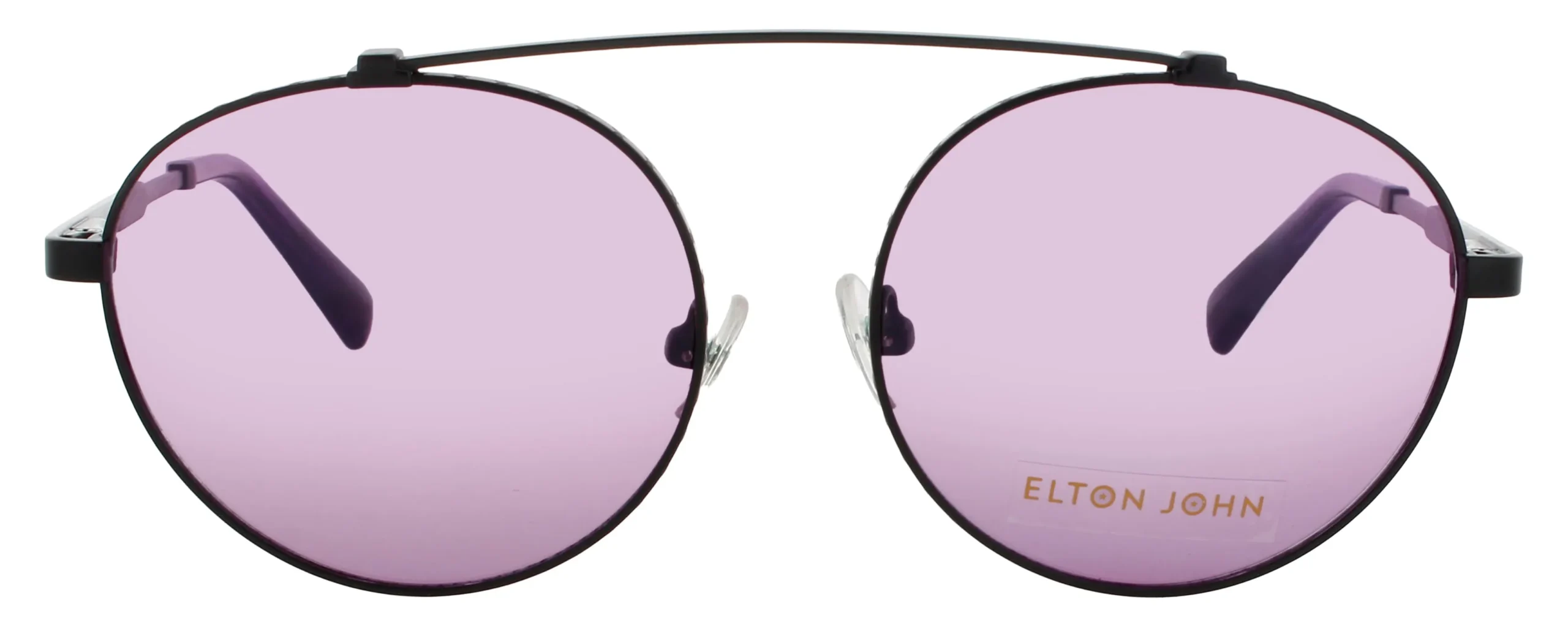 Elton John DREAMER MTB Sunglasses Matte Black 54mm Women 2