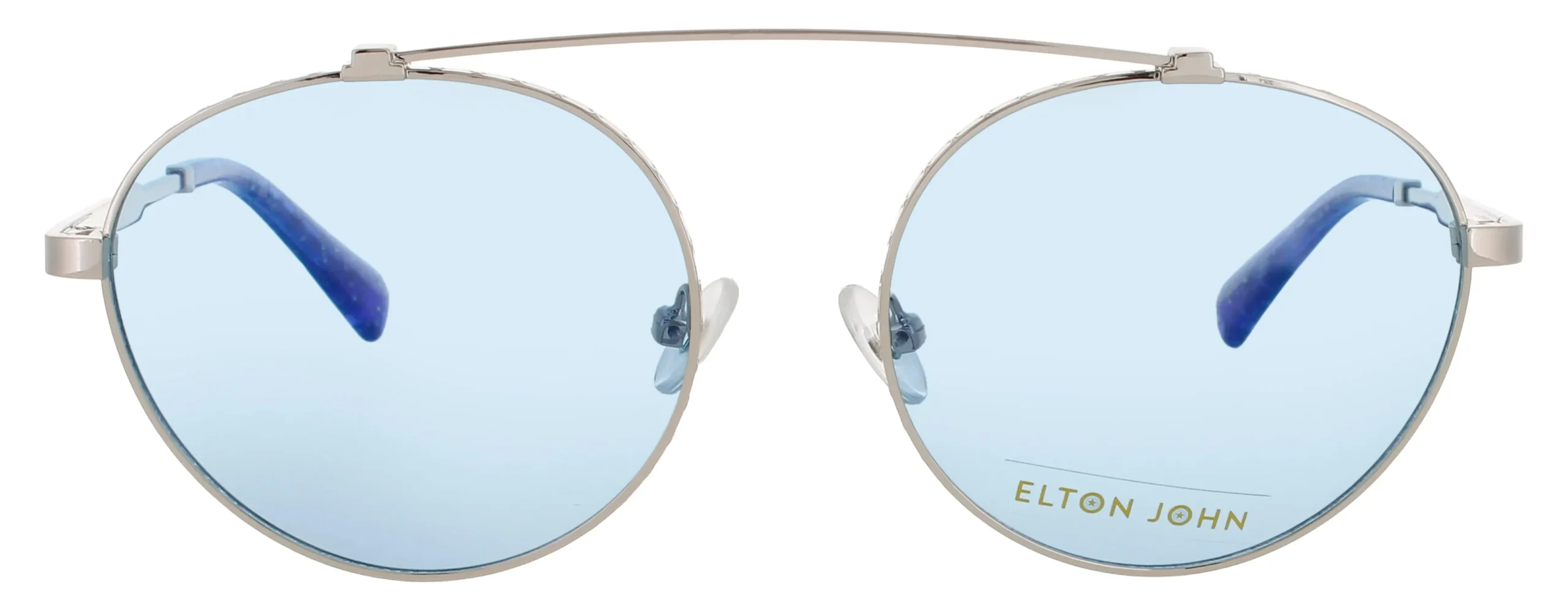 Elton John DREAMER SLV Sunglasses Silver 54mm Women 2