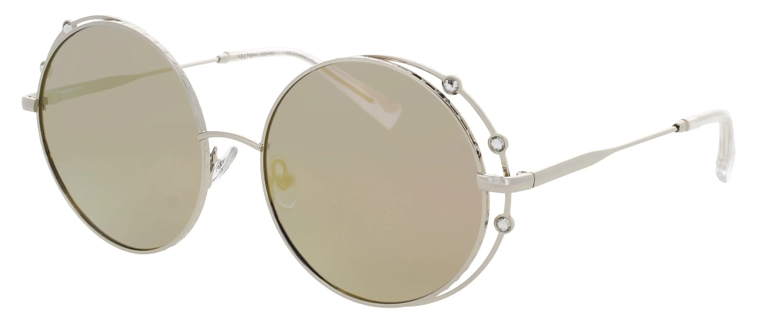 Elton John SHOOTING STAR GLDSY Sunglasses Gold 57mm Women