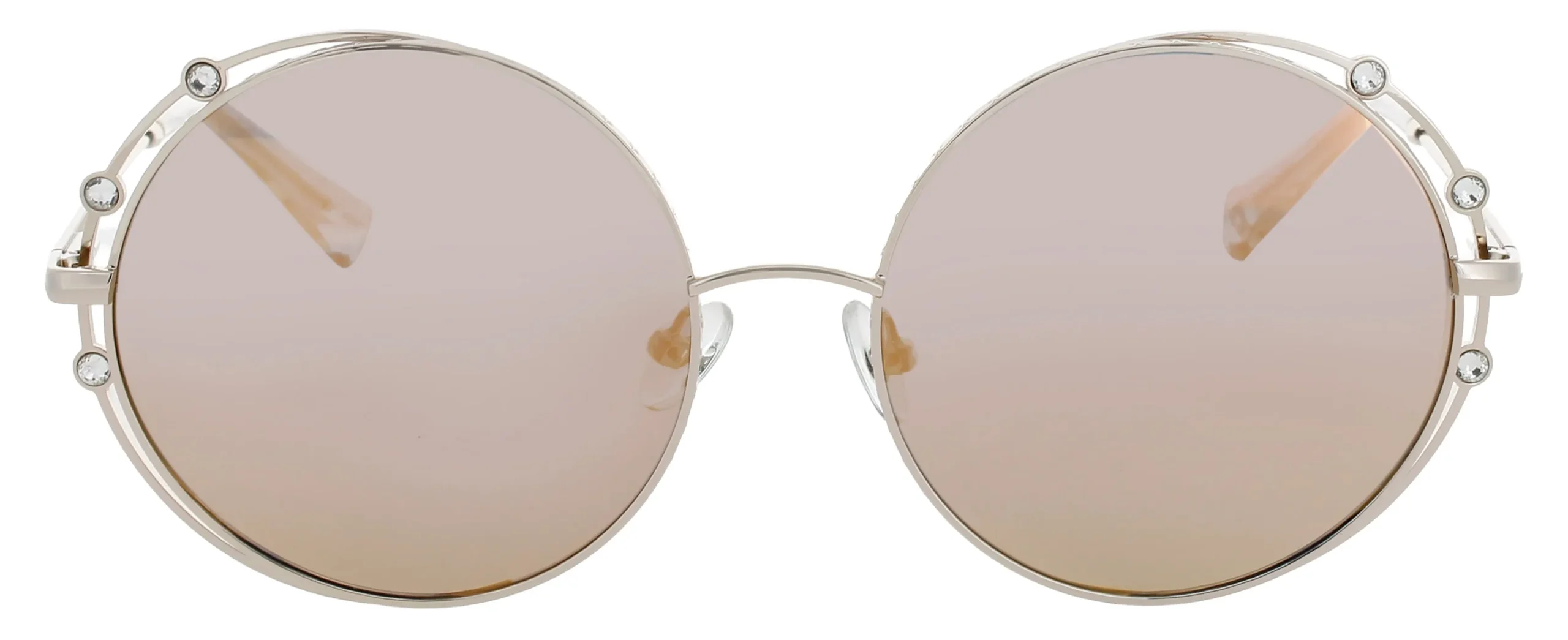 Elton John SHOOTING STAR GLDSY Sunglasses Gold 57mm Women 2