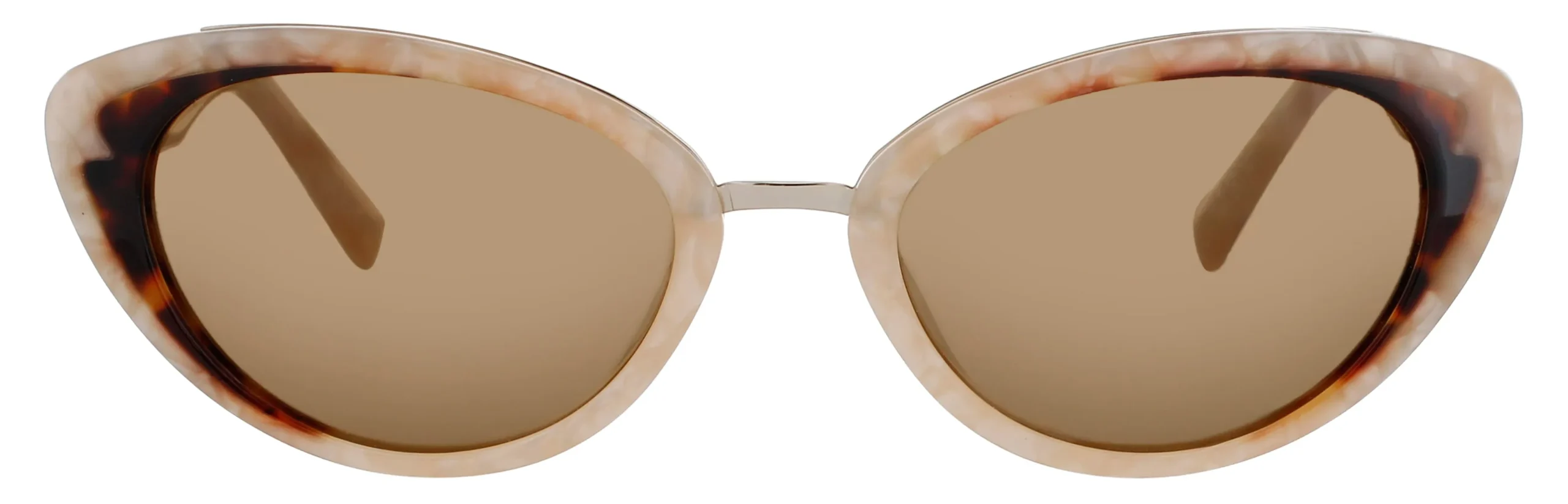 Elton John MATINEE BGETR Sunglasses Beige Stone 54mm Women 2