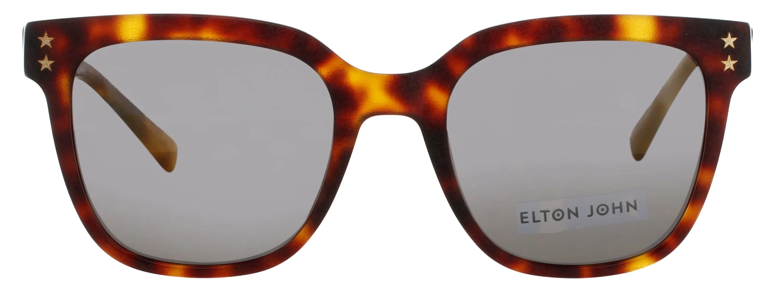 Elton John OVERTURE TRTMT Sunglasses Matte Tortoise 50mm Women 2
