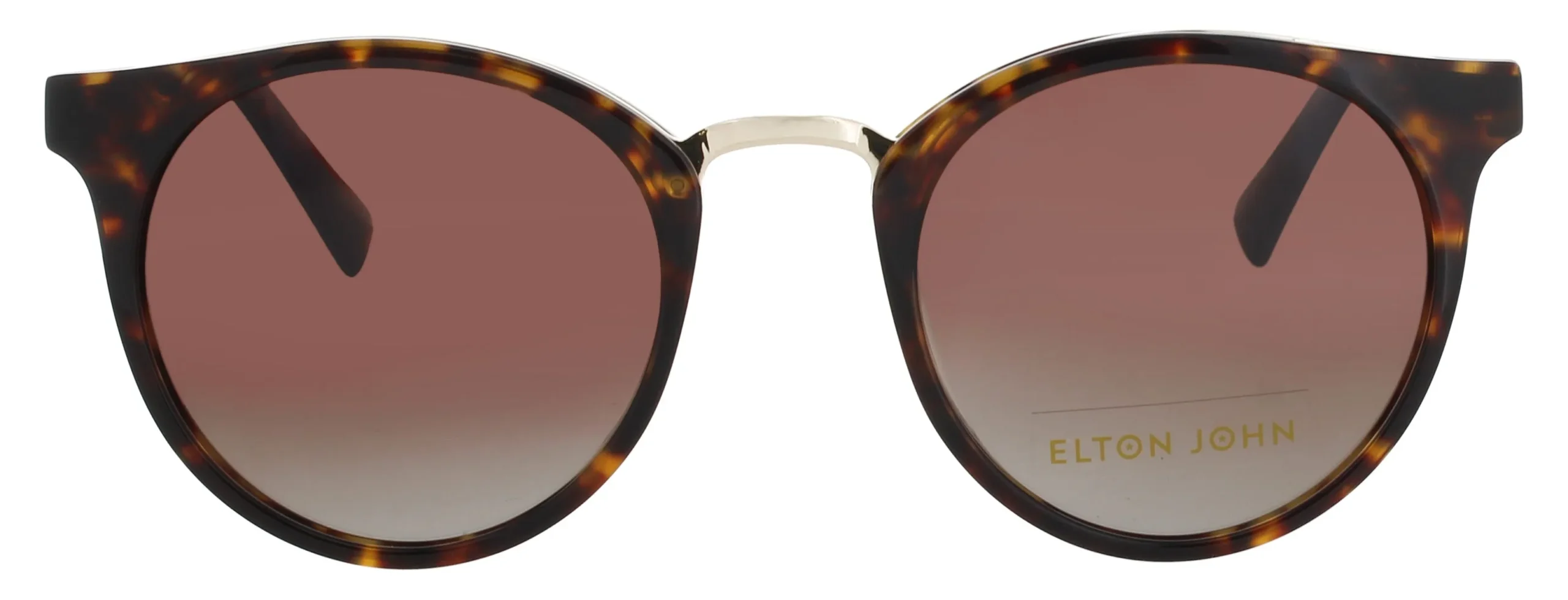 Elton John PRODIGY TKTFD Sunglasses Tortoise Fade 49mm Women 2