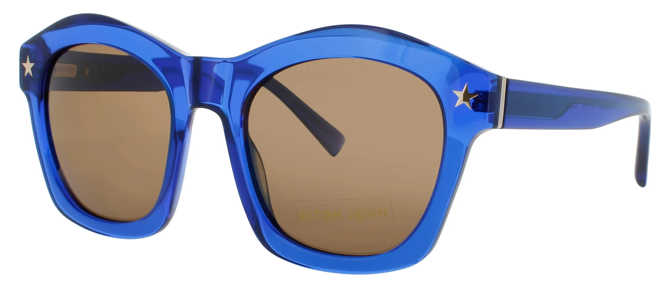 Elton John STARLIGHT NYYCR Sunglasses Royal Blue 54mm Women