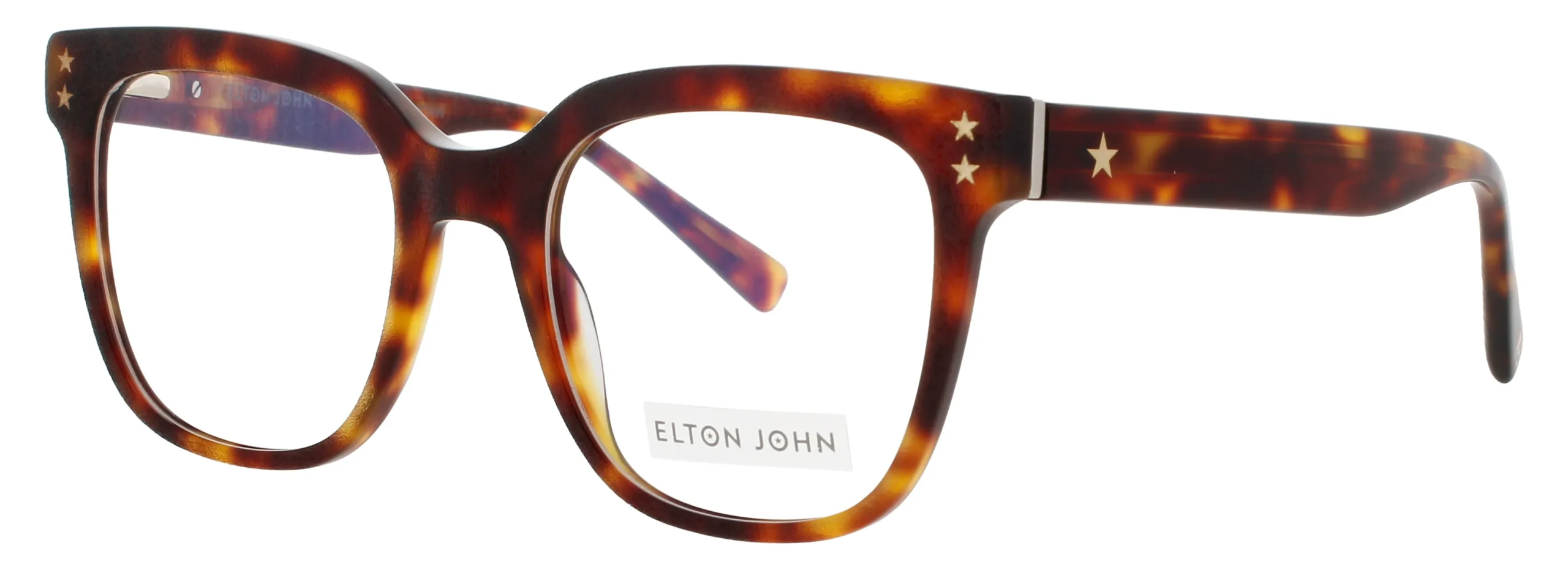 Elton John OVERTURE TRTMT Sunglasses Matte Tortoise 50mm Women
