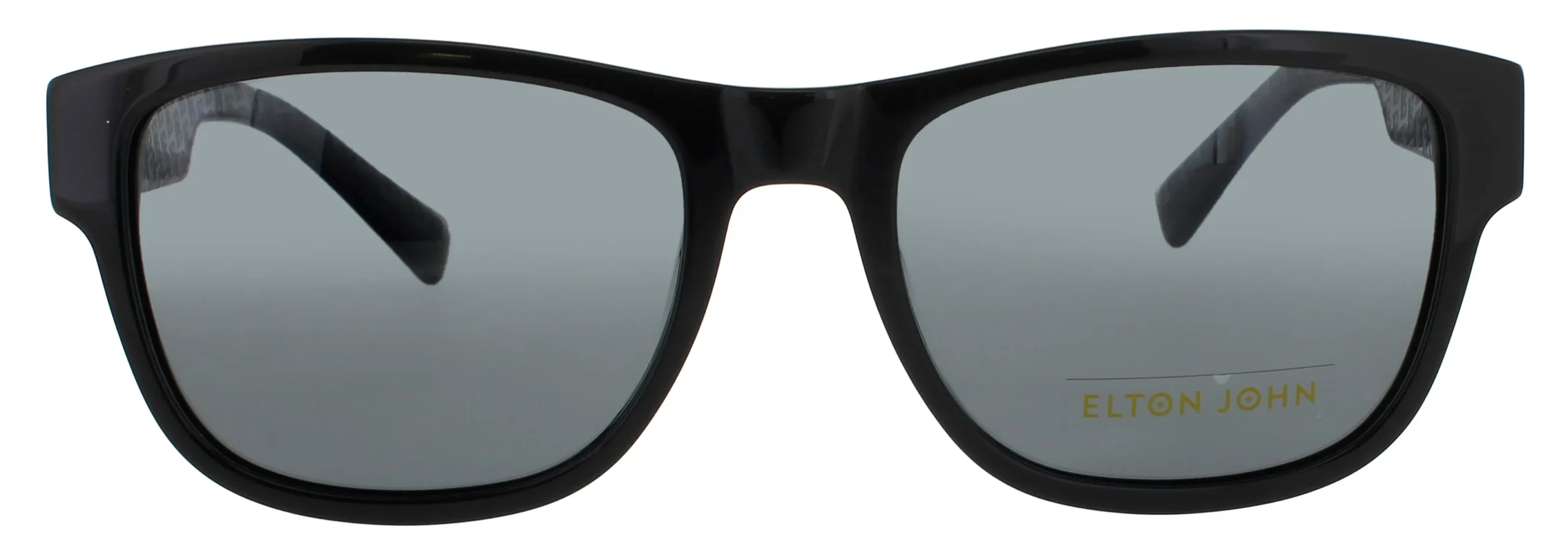 Elton John BOOGIE 5 PBKSY Sunglasses Black 53mm Unisex 2
